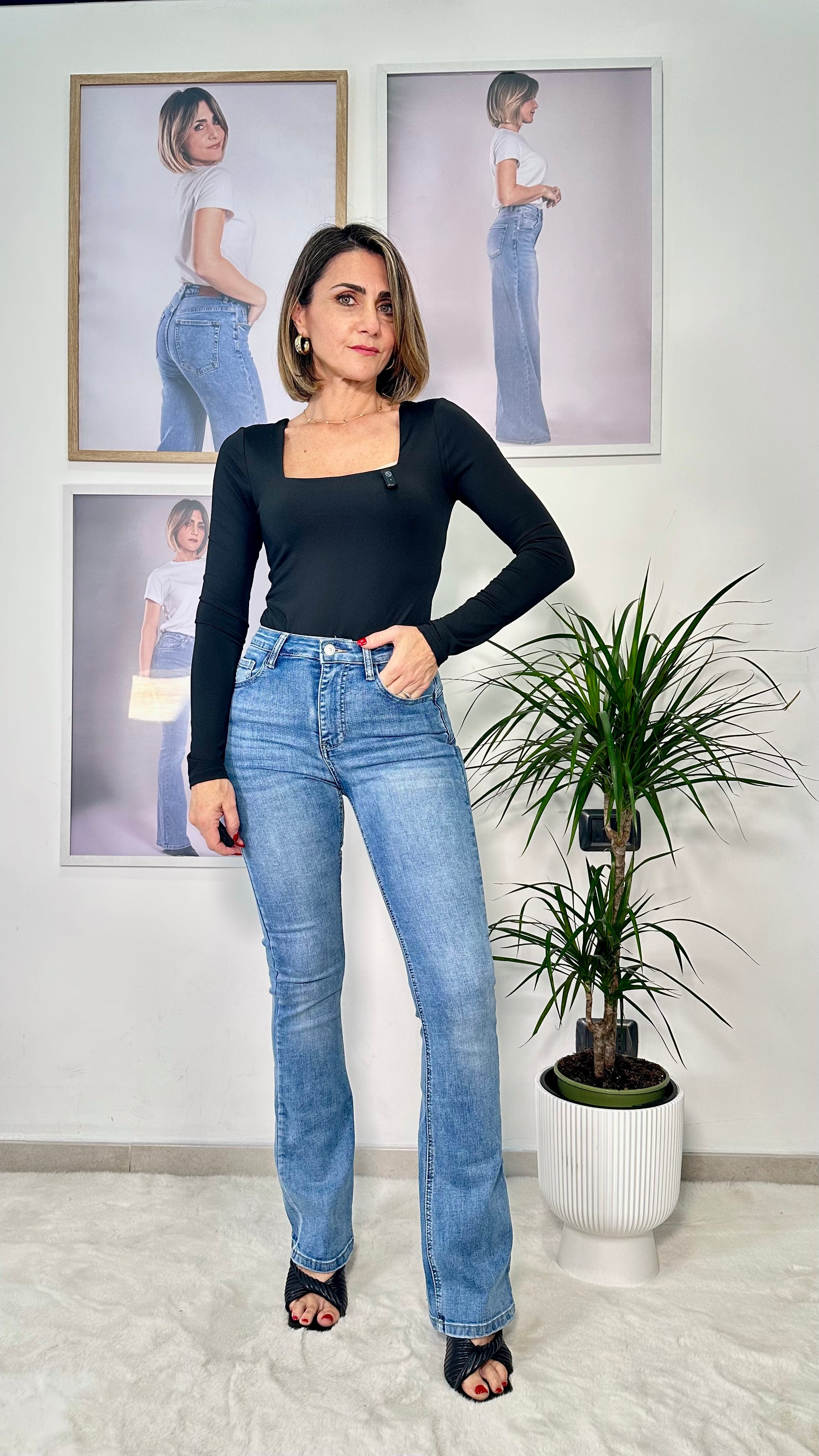 Jeans Zampa push up