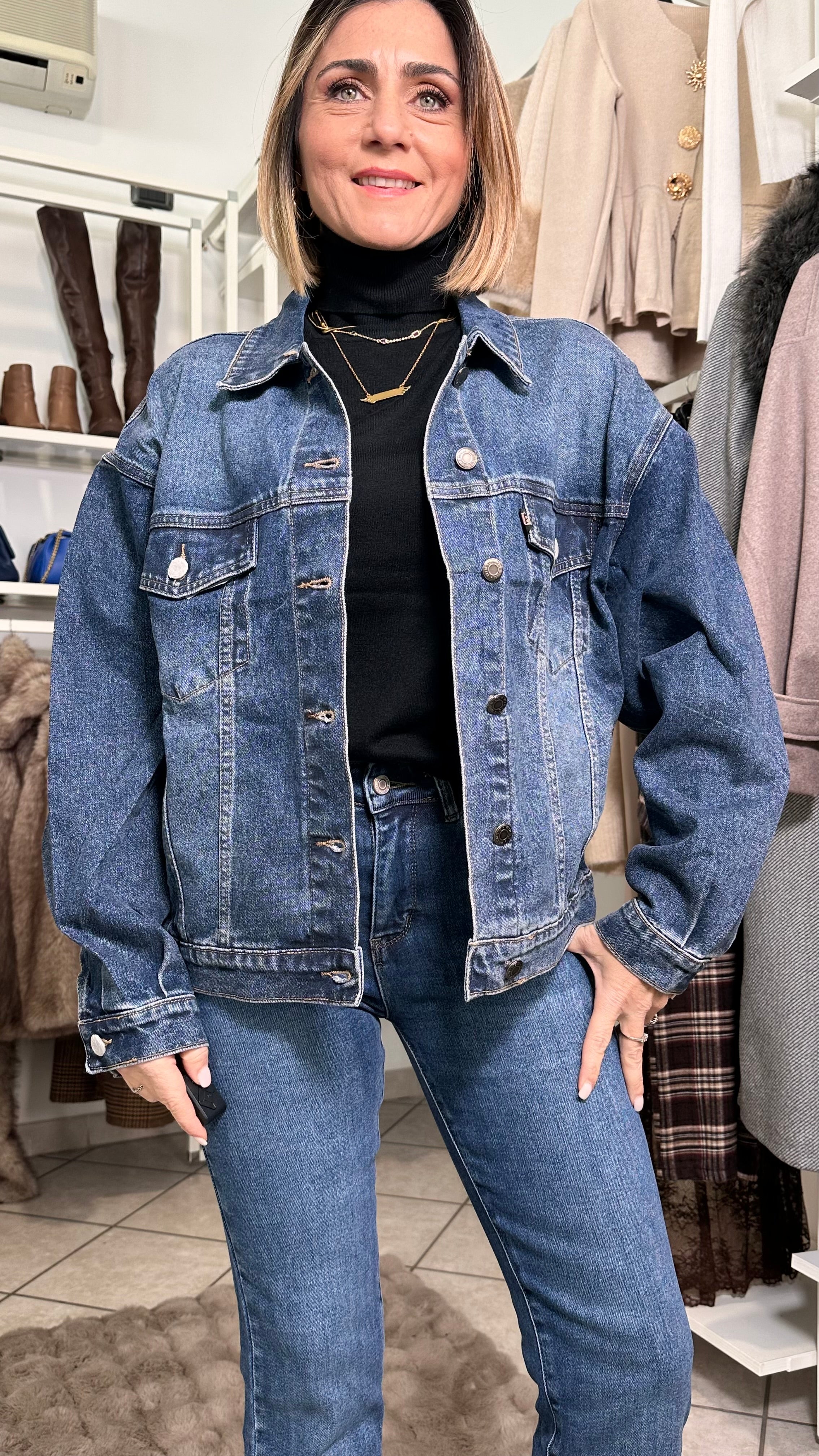 Denim Jacket Icon – Denim chiaro
