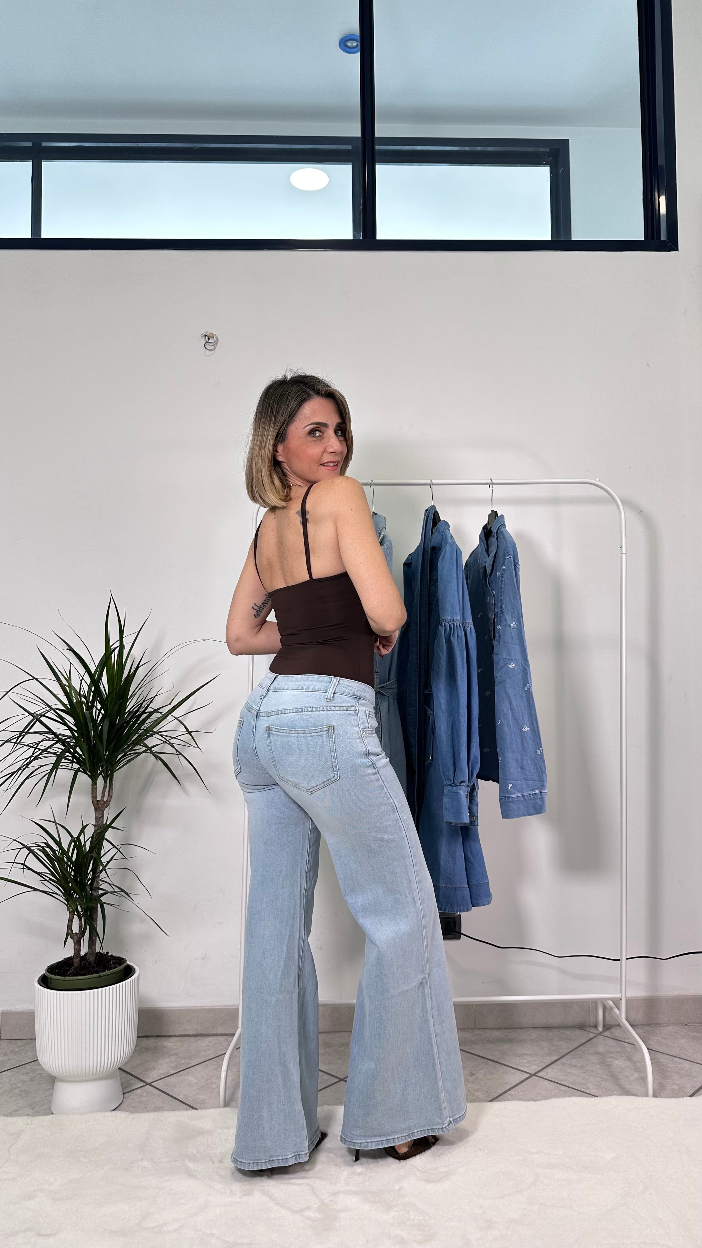 Jeans zampa Vita Bassa Soft