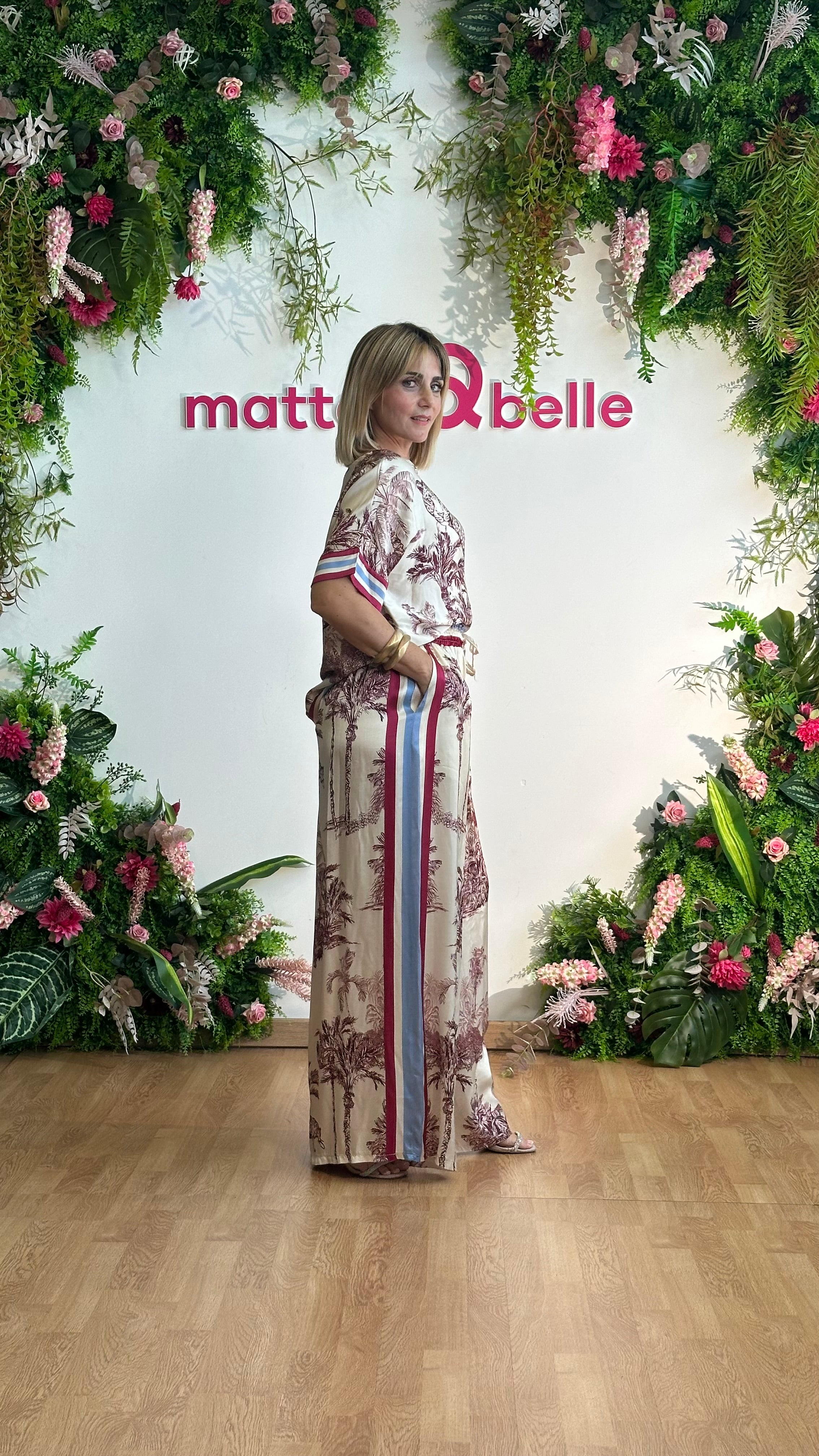 Coordinato Nami bordeaux