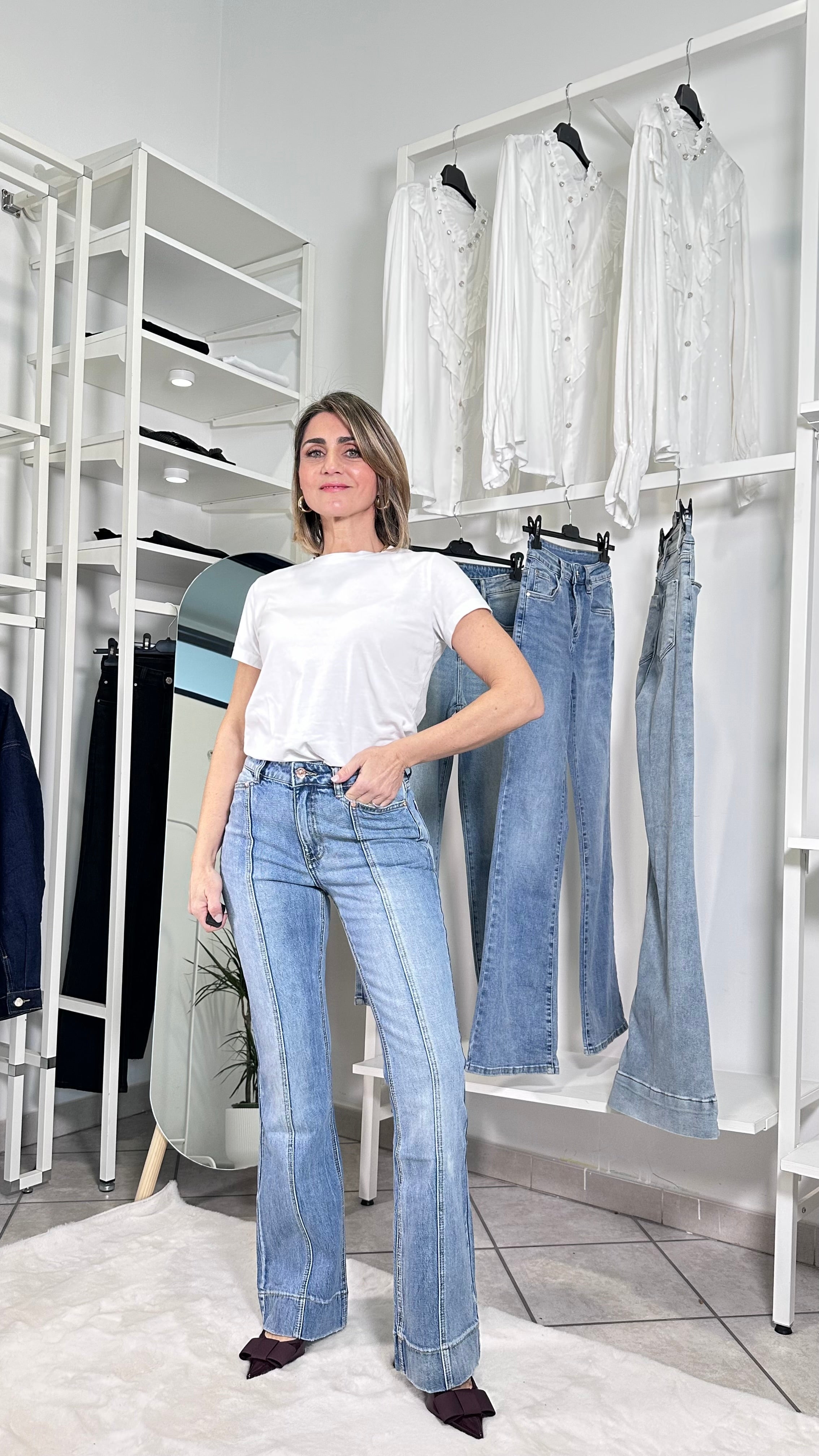 Jeans Flare Light Balance