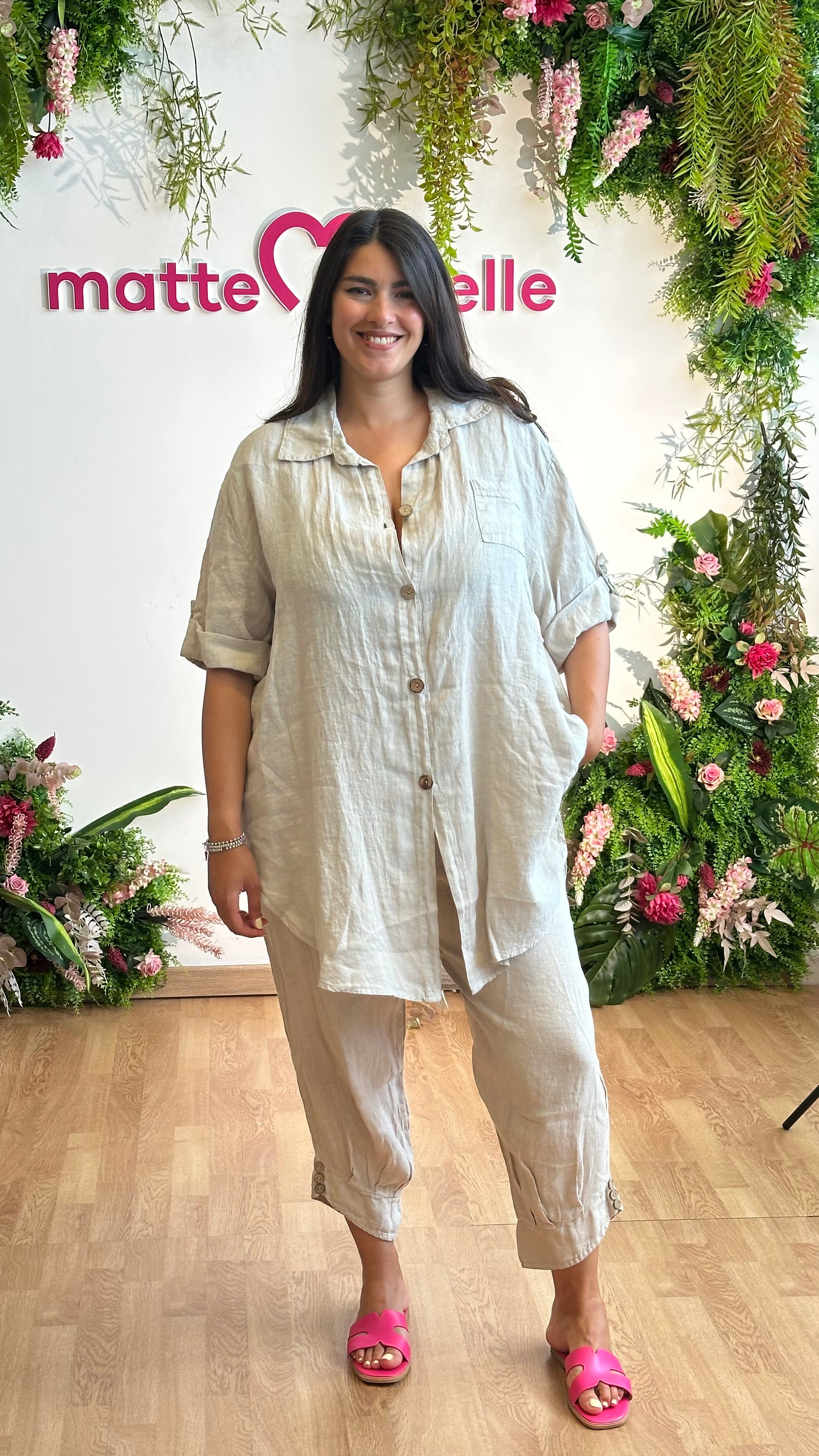 Coordinato Romy 100% lino