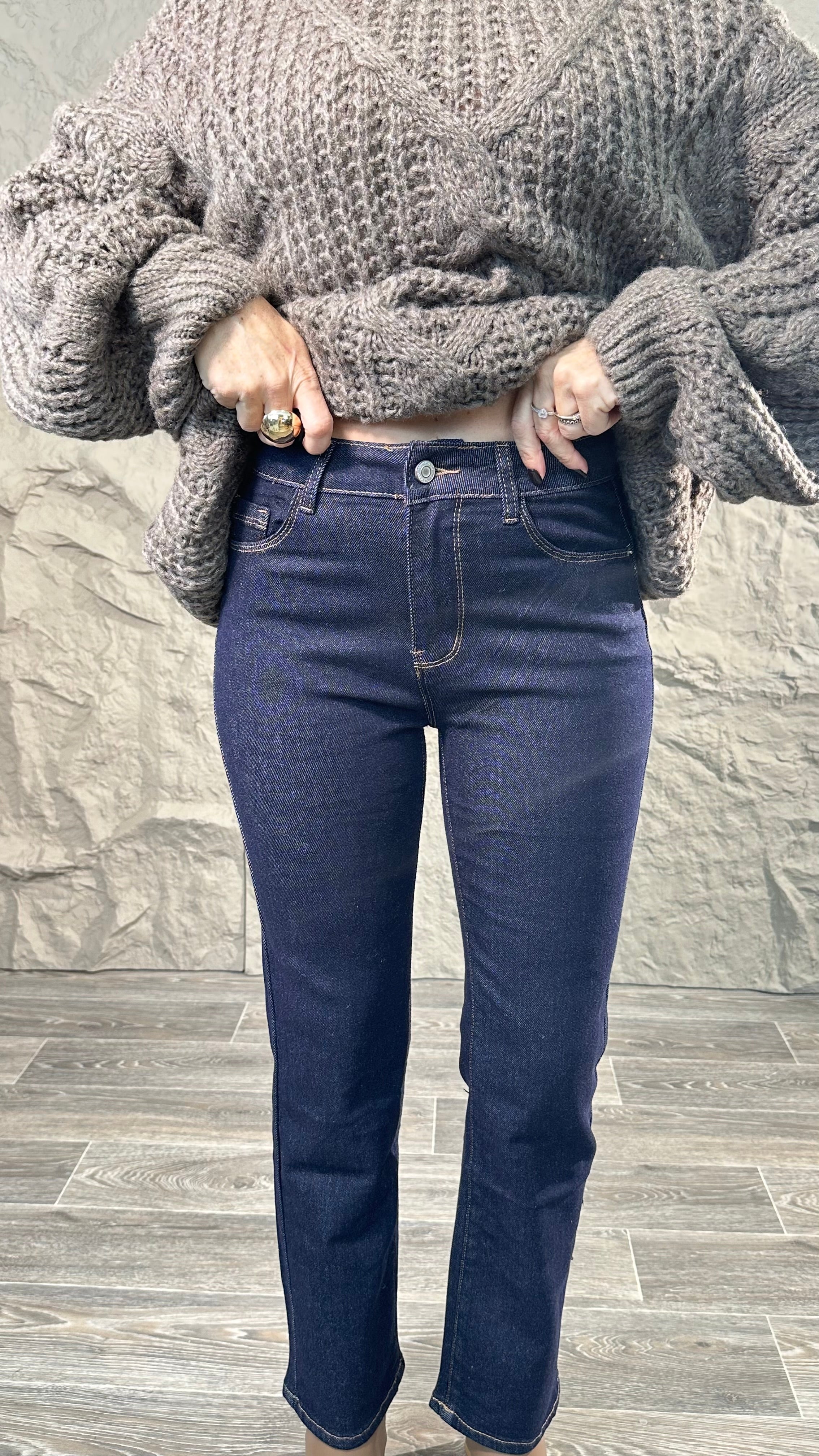 Jeans Straight -5Kg push up