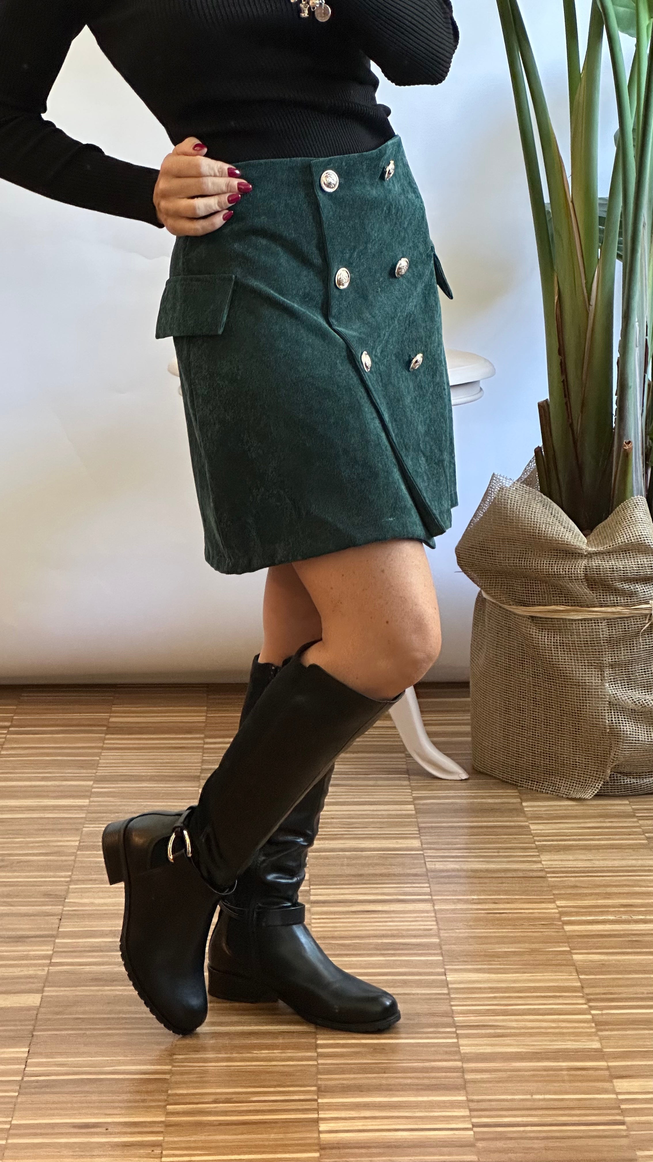Gonna skirt a costine