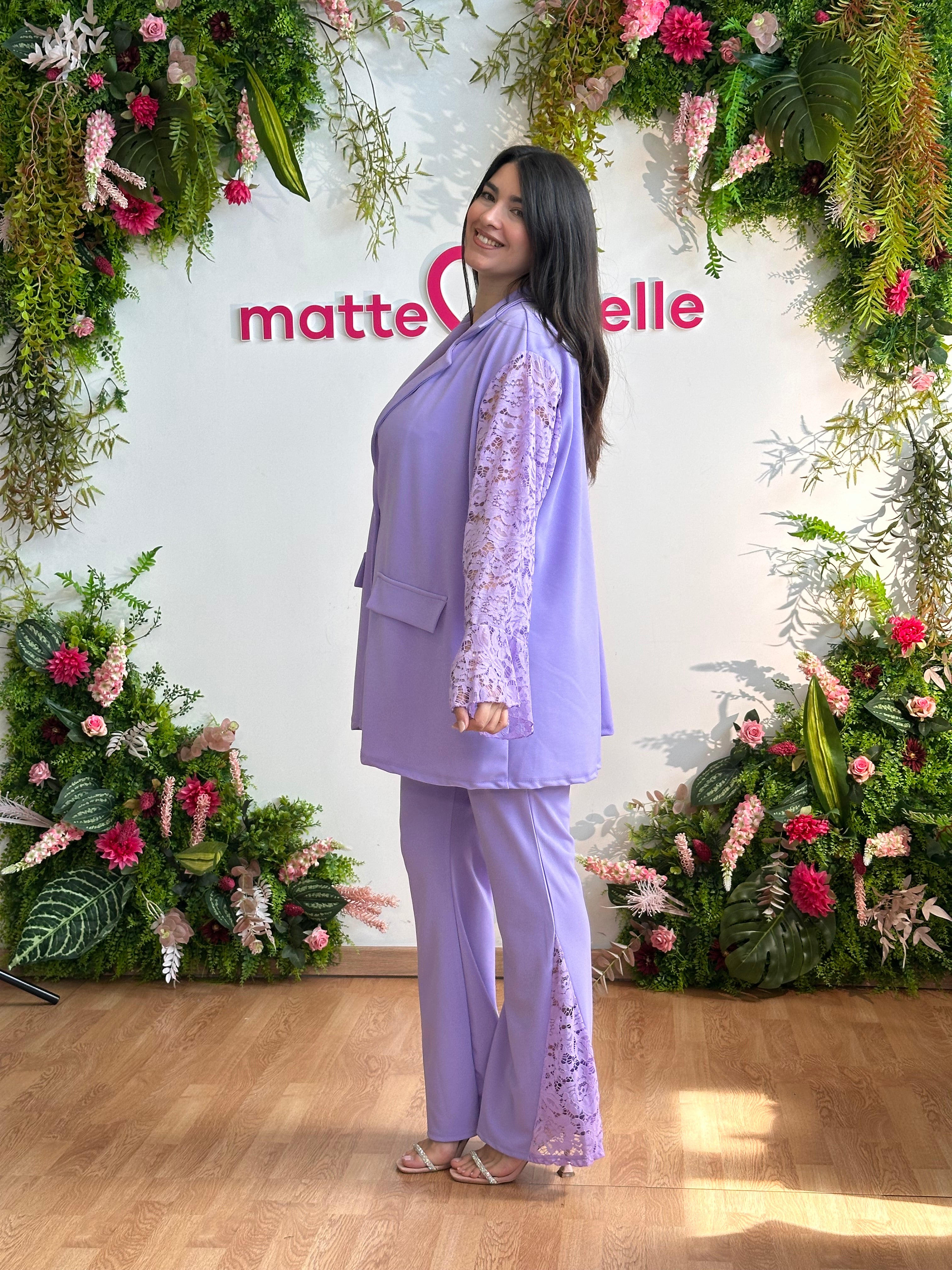 Tailleur Lady lilla