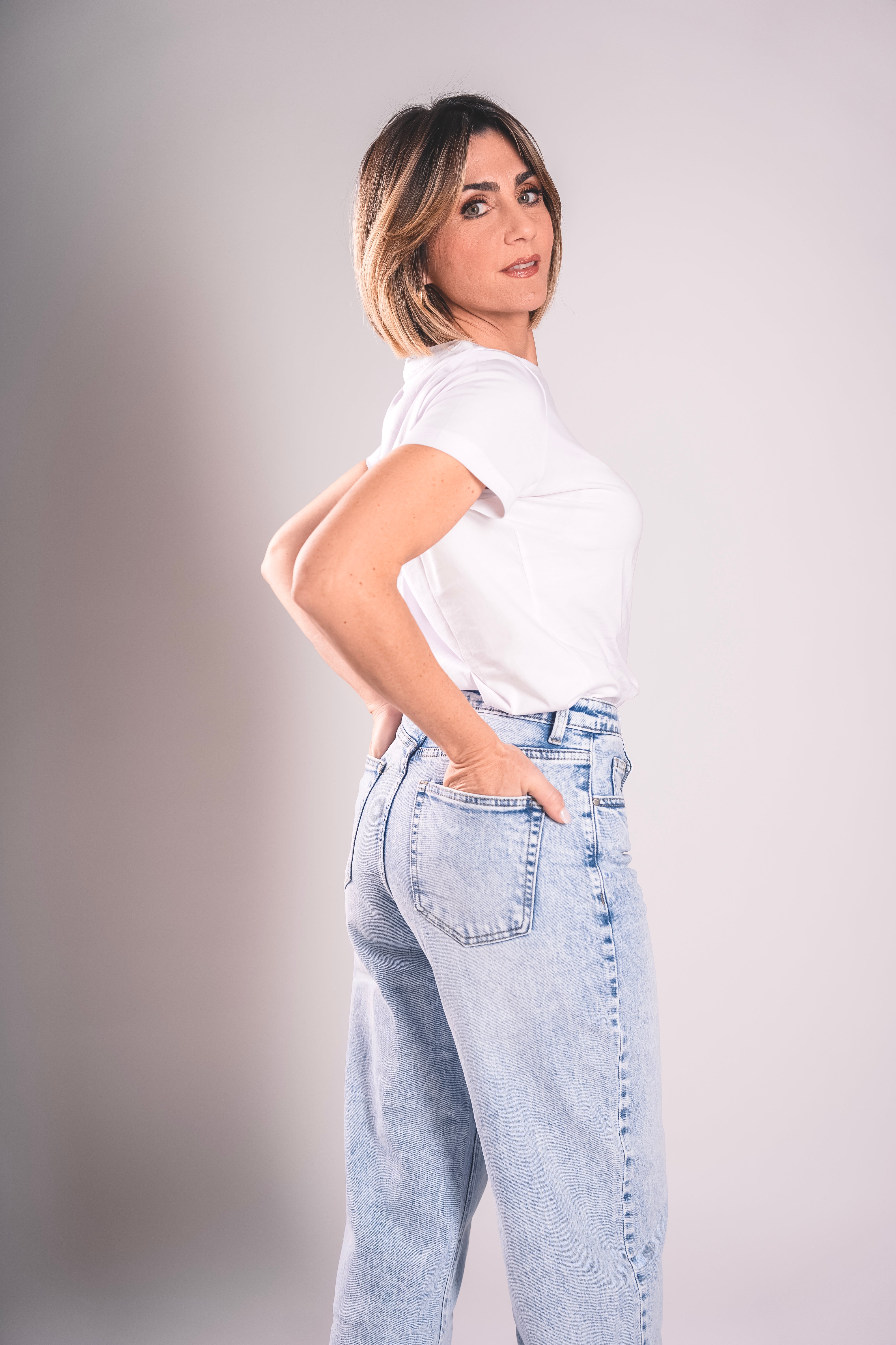 Barrel Fit Icon – Denim Chiaro