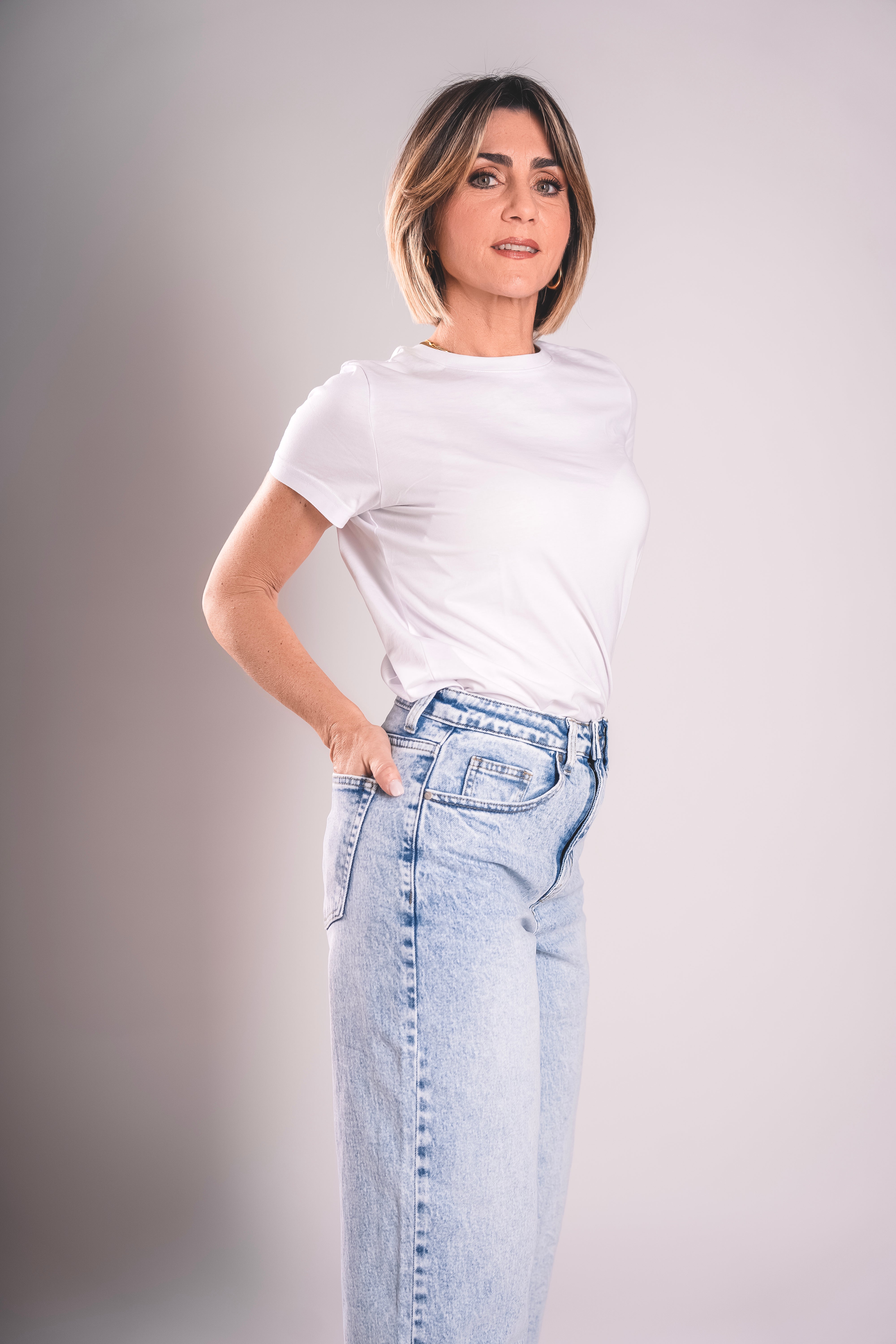 Barrel Fit Icon – Denim Chiaro