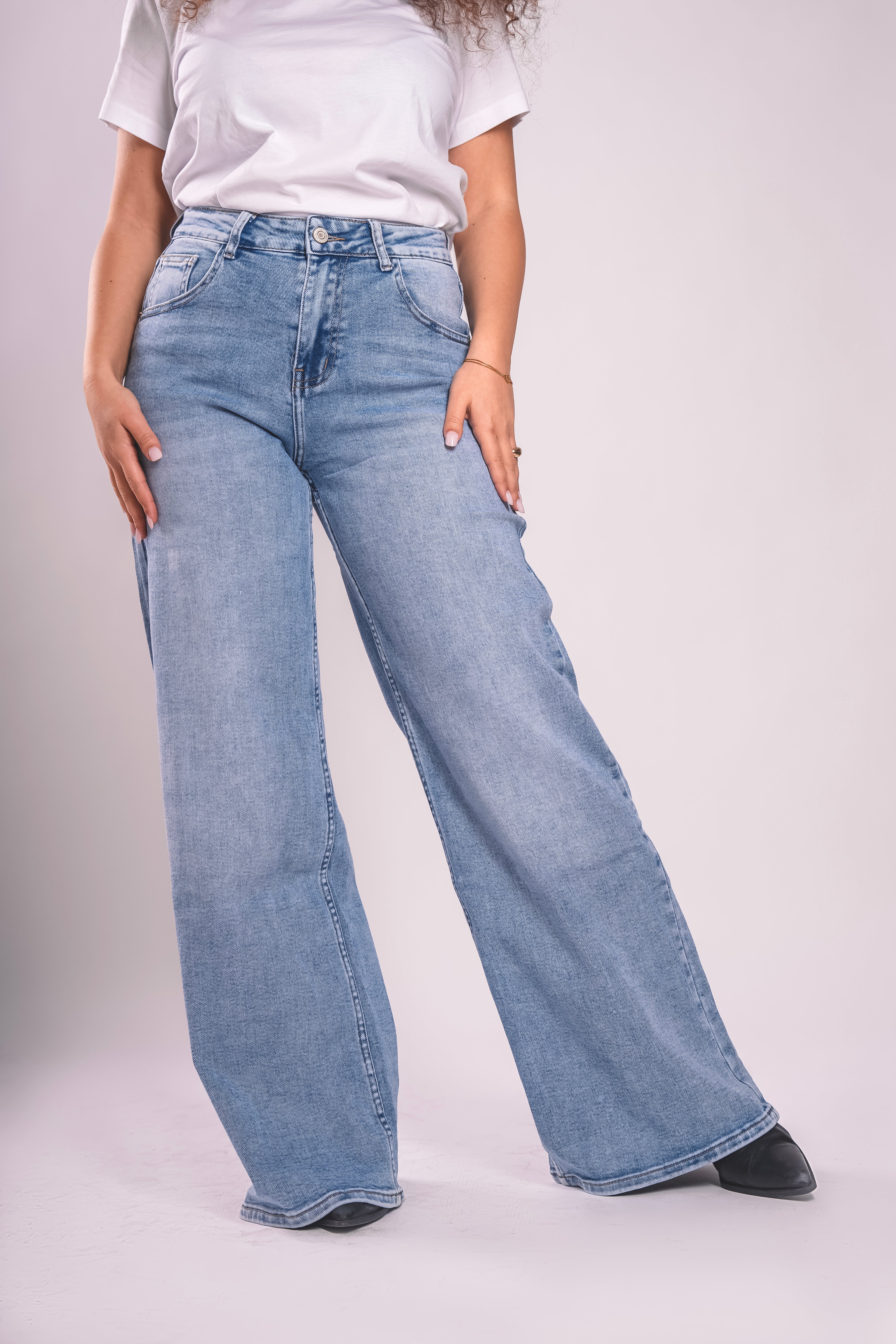 Palazzo Light – Denim Chiaro