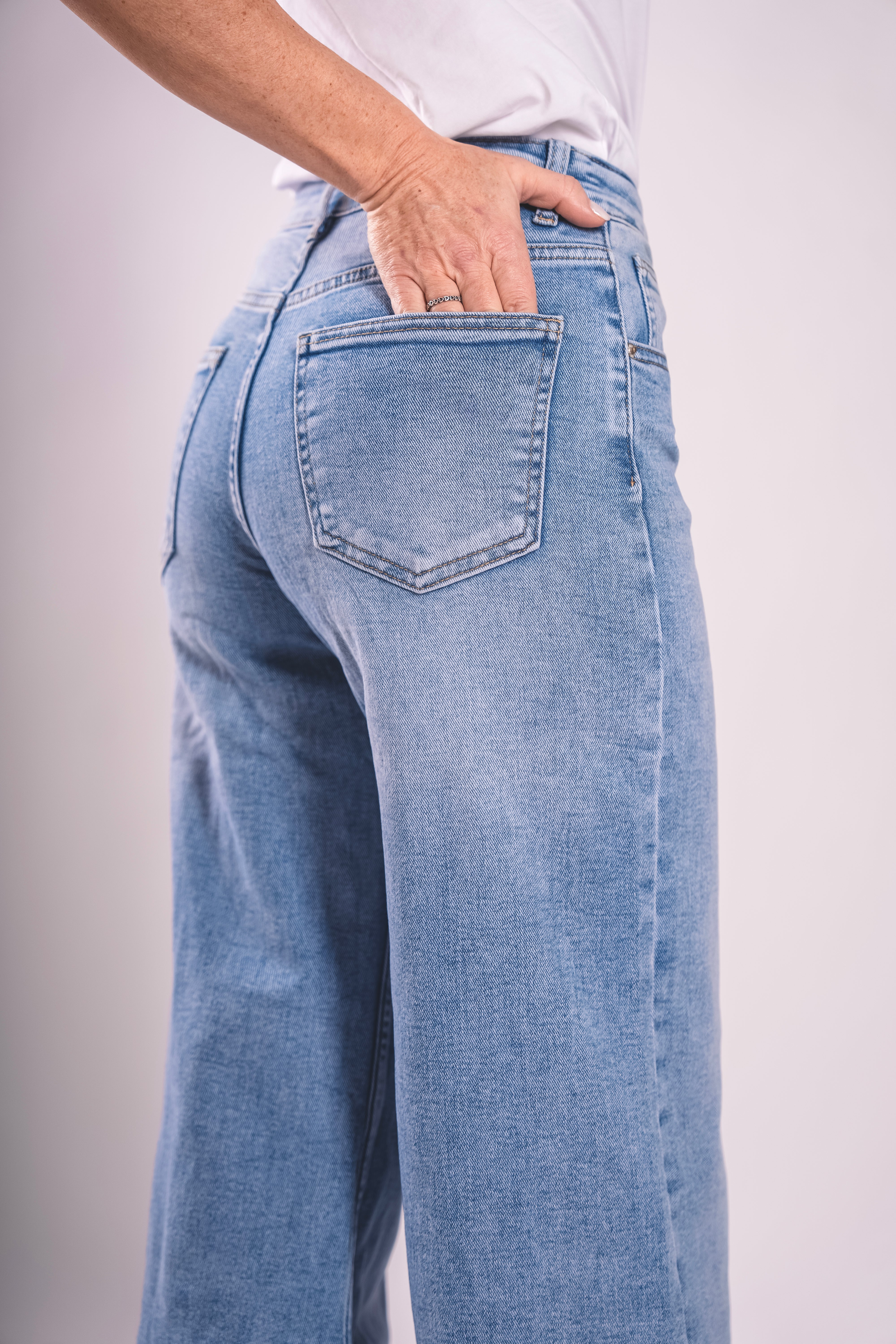 Palazzo Light – Denim Chiaro