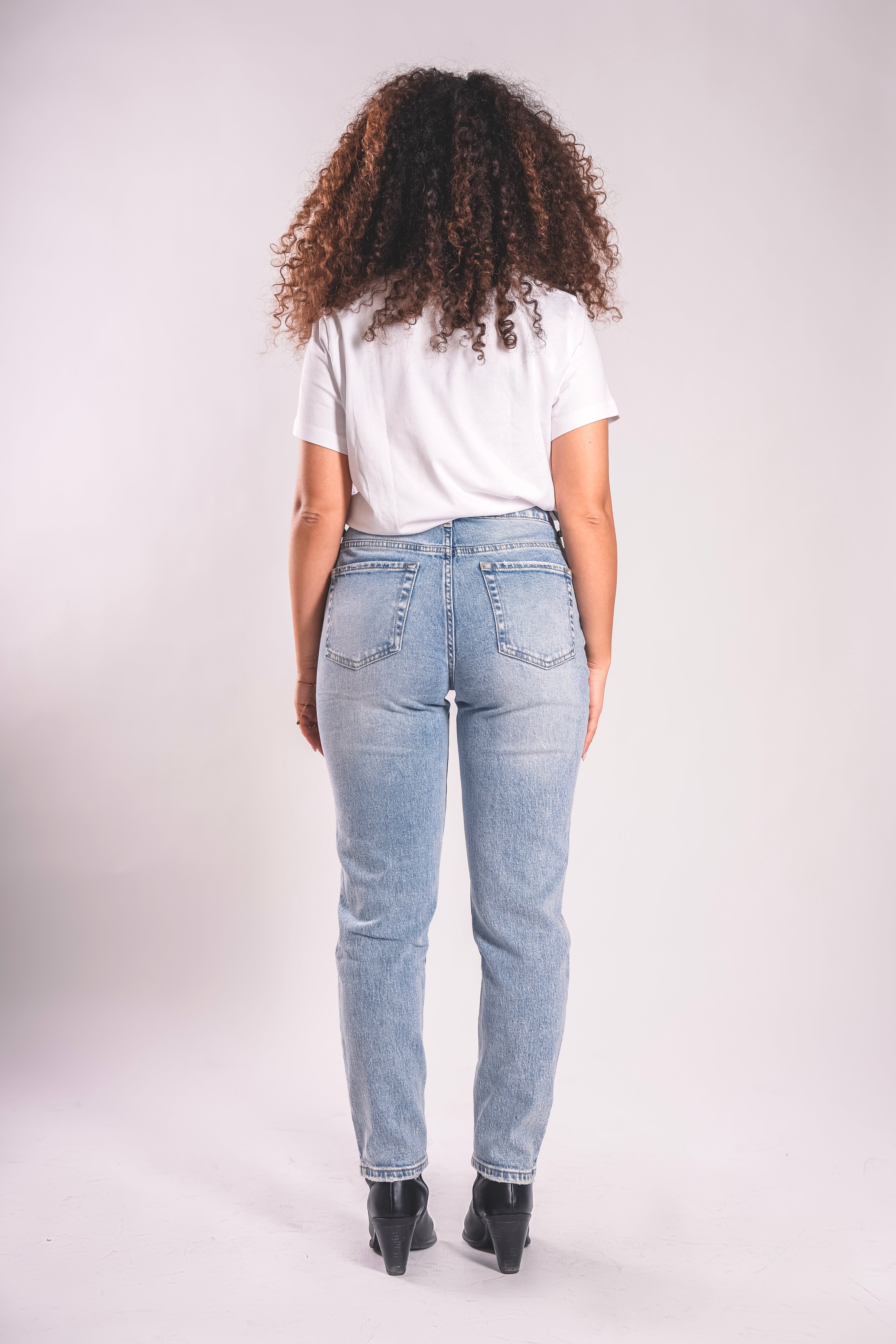 Mom Fit Vintage – Denim Chiaro