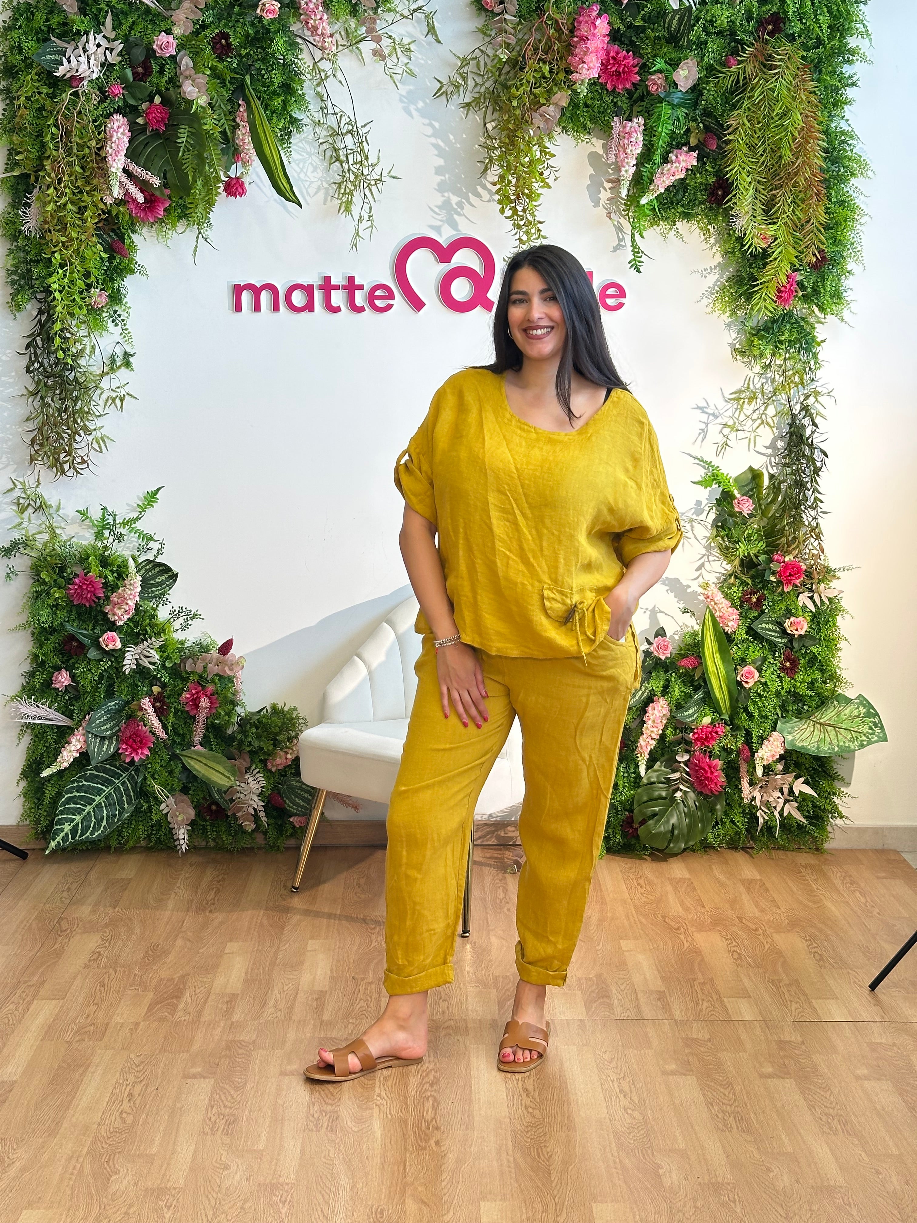 Coordinato Mirela 100% lino