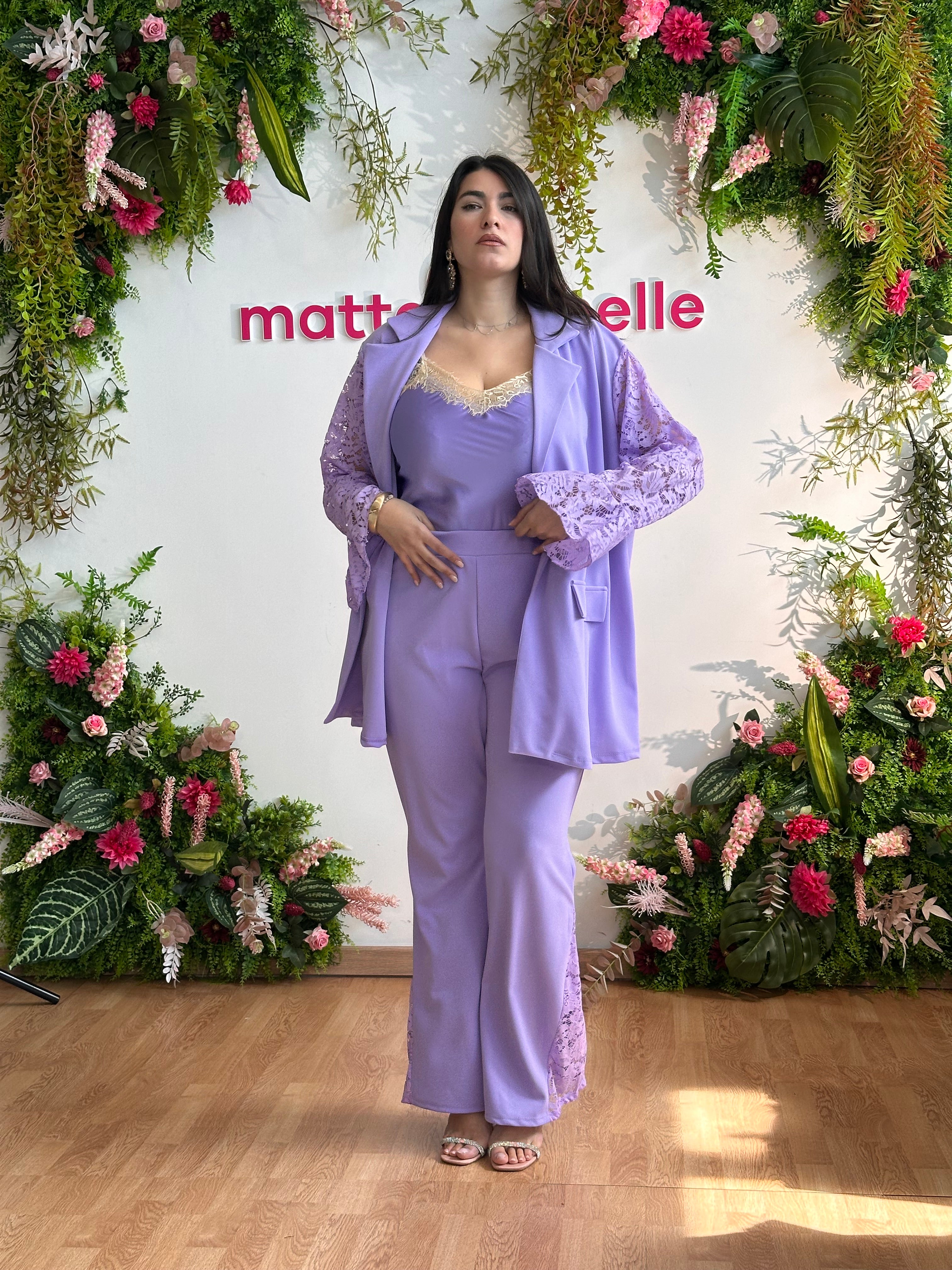 Tailleur Lady lilla