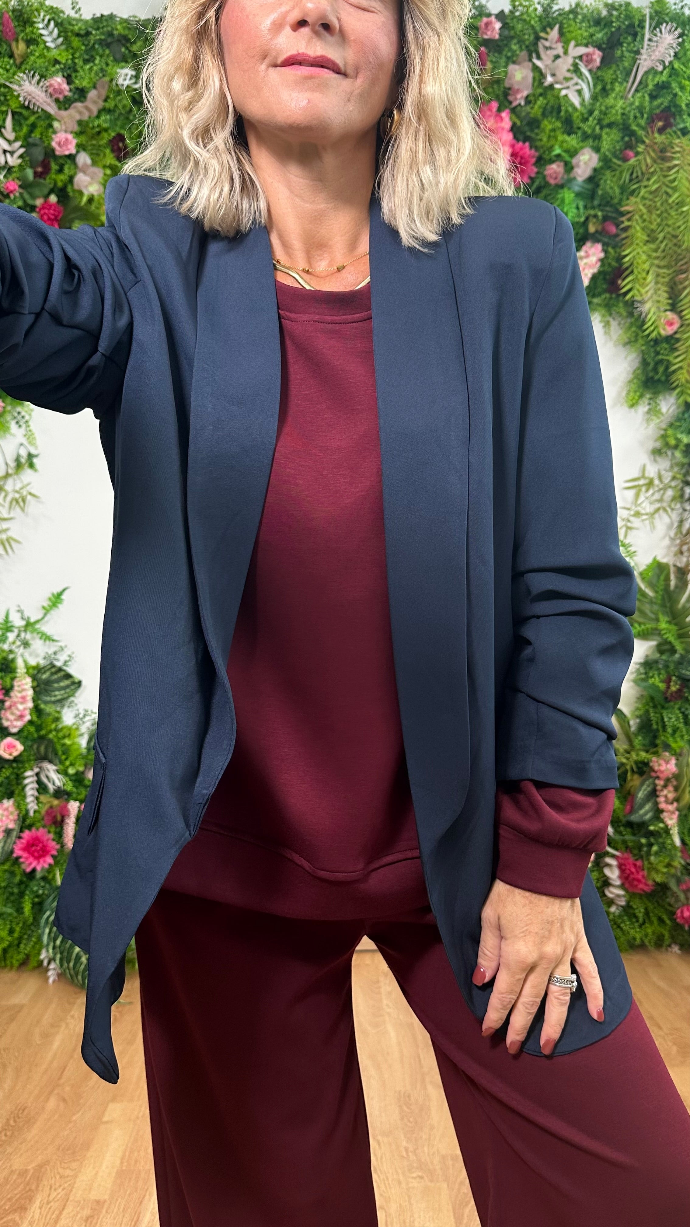 Blazer Camilla blu