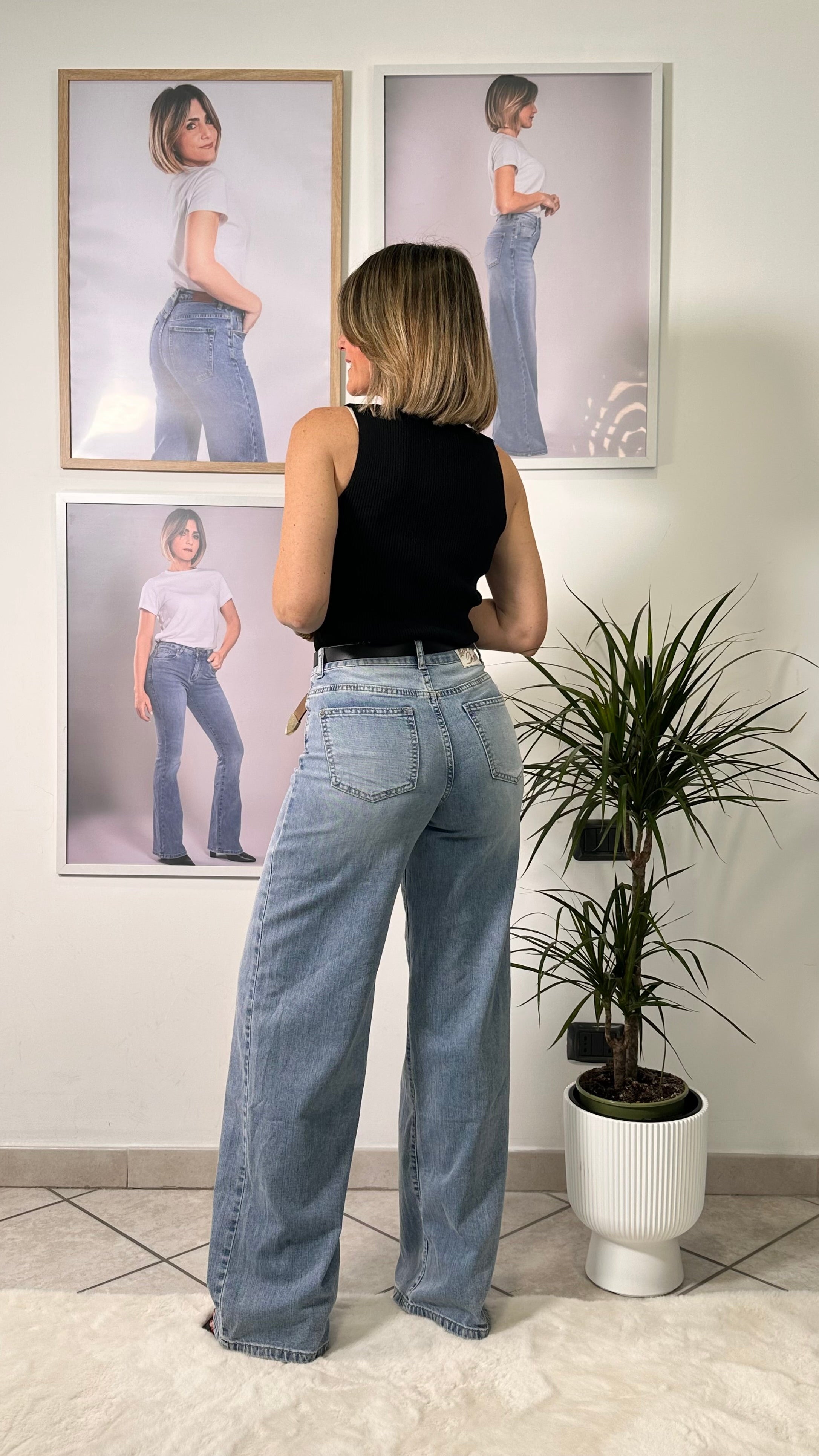 Jeans Wide Leg Summer Glow