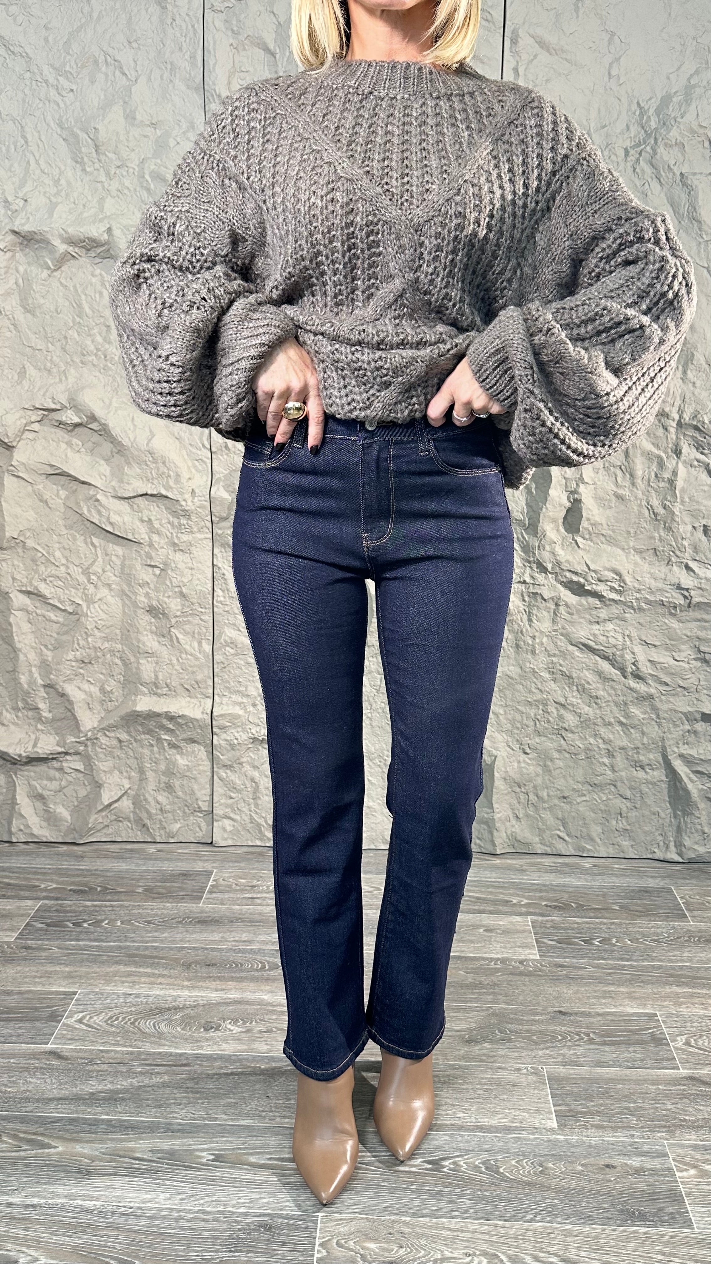 Jeans Straight -5Kg push up