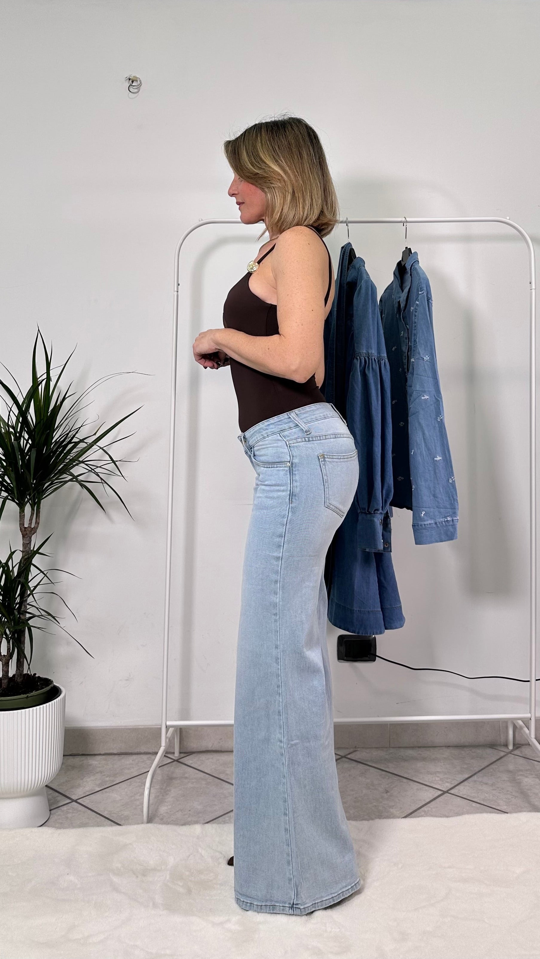 Jeans zampa Vita Bassa Soft