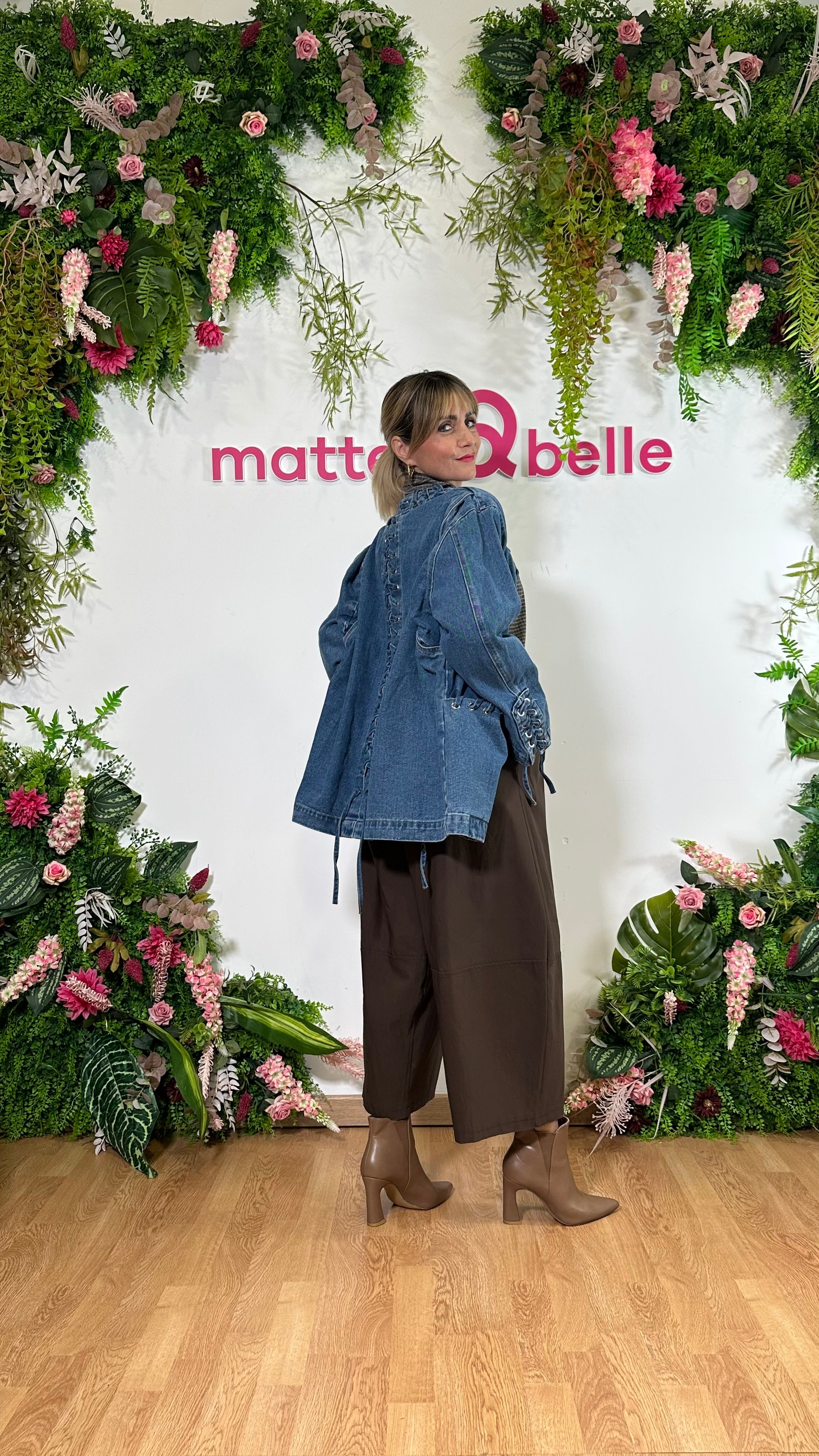 Giacca Intreccio Jeans