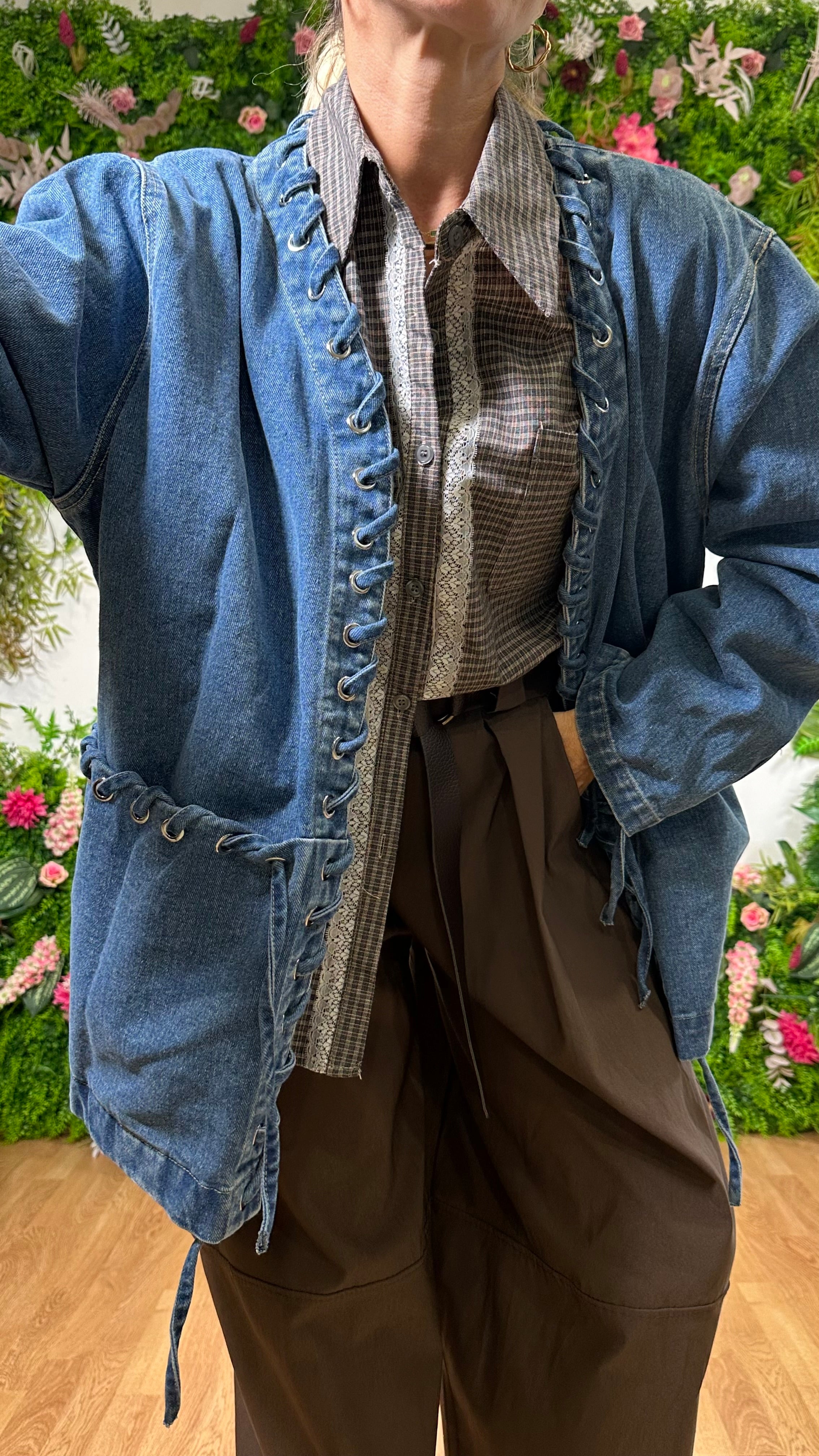 Giacca Intreccio Jeans