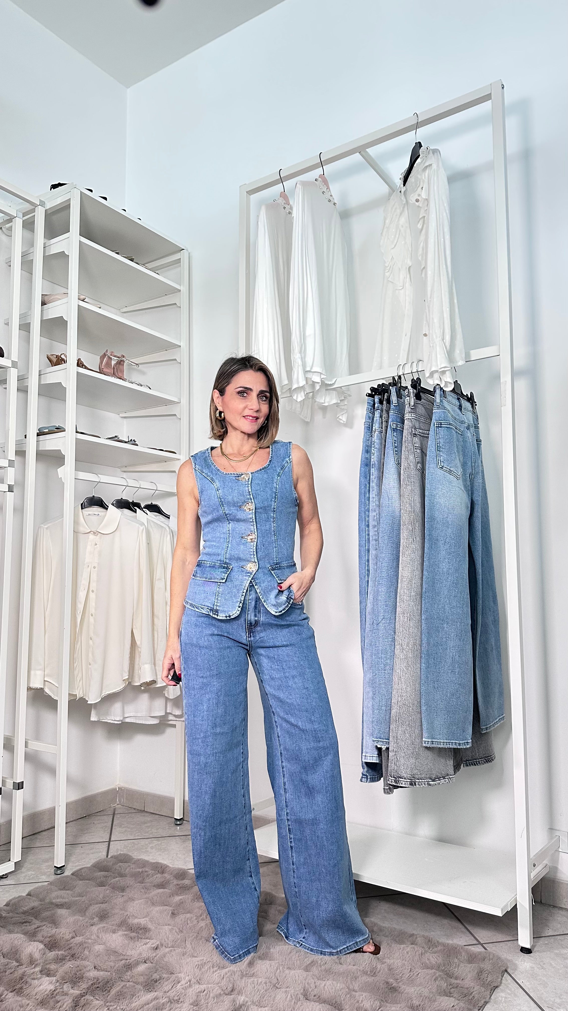 Coordinato Denim Sculpting Fit