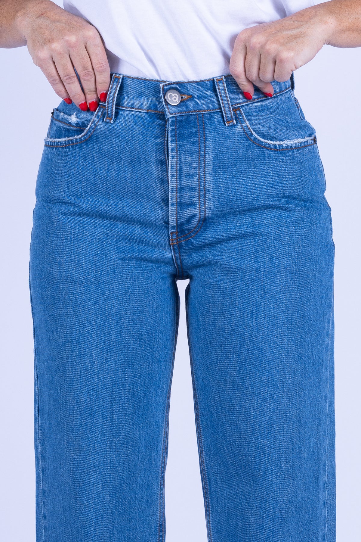 Jeans Barrel Couture 5 Tasche