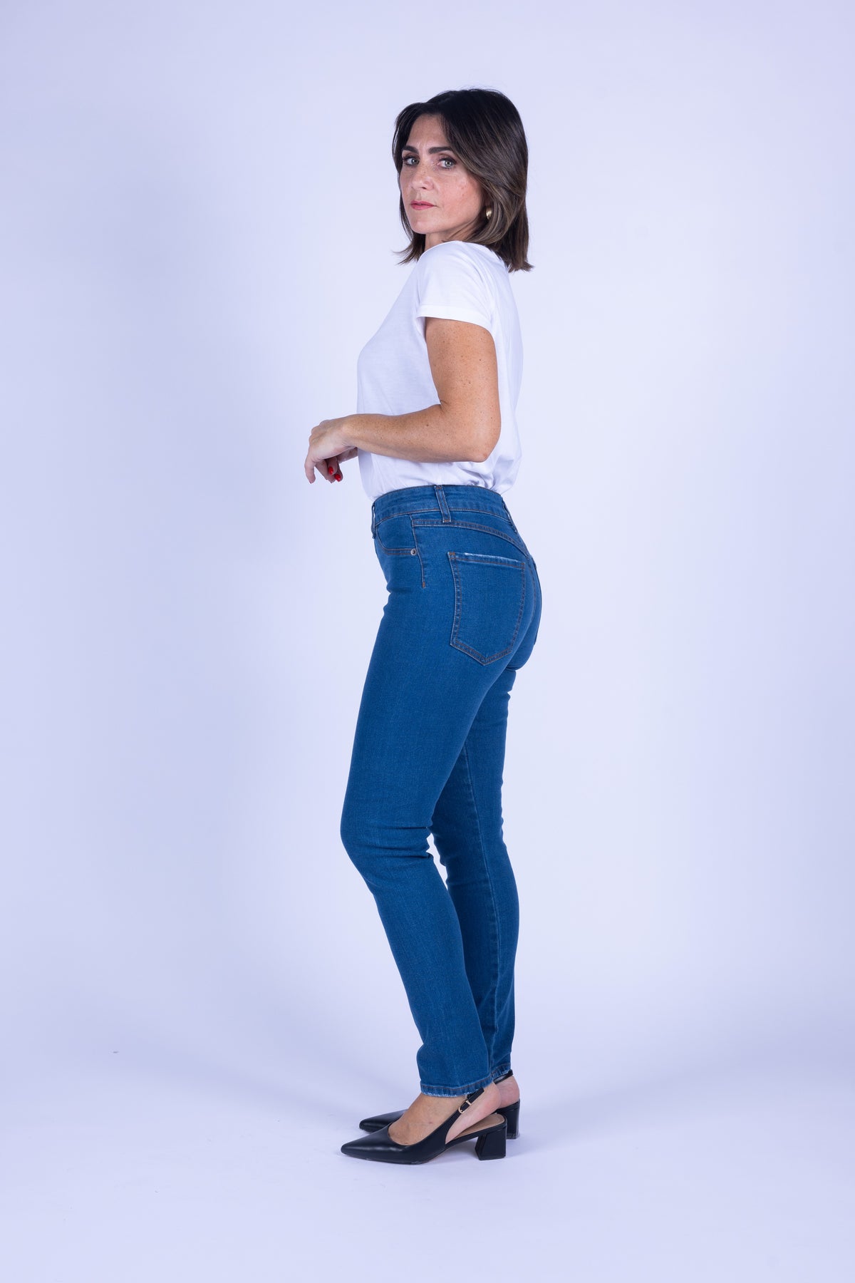 JEANS SKINNY MATTEFIT PUSH-UP COUTURE