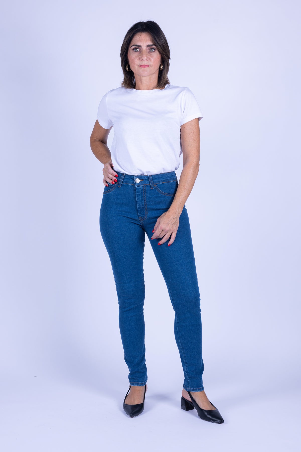 JEANS SKINNY MATTEFIT PUSH-UP COUTURE
