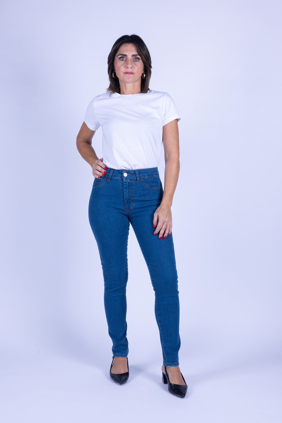 JEANS SKINNY MATTEFIT PUSH-UP COUTURE