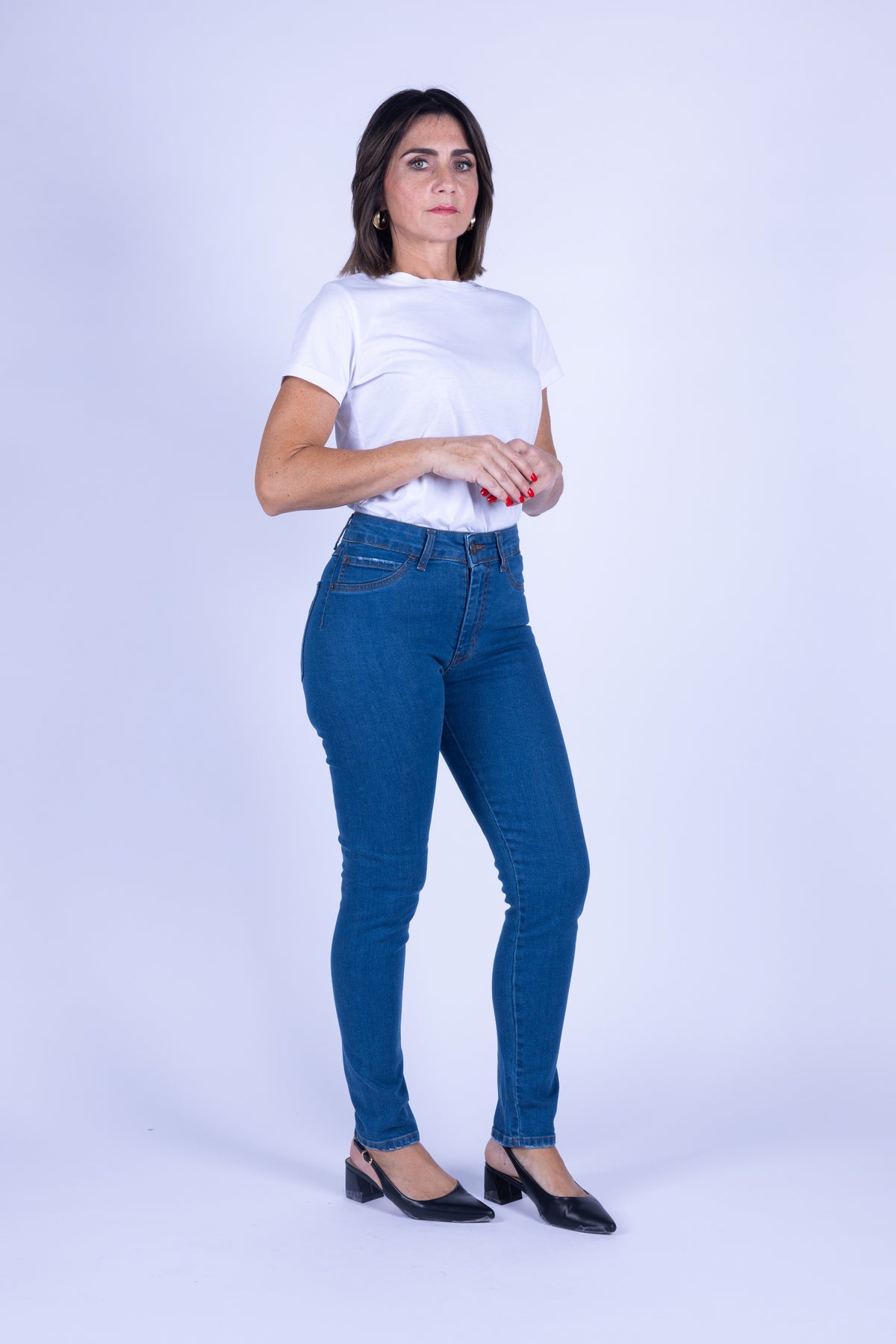 JEANS SKINNY MATTEFIT PUSH-UP COUTURE