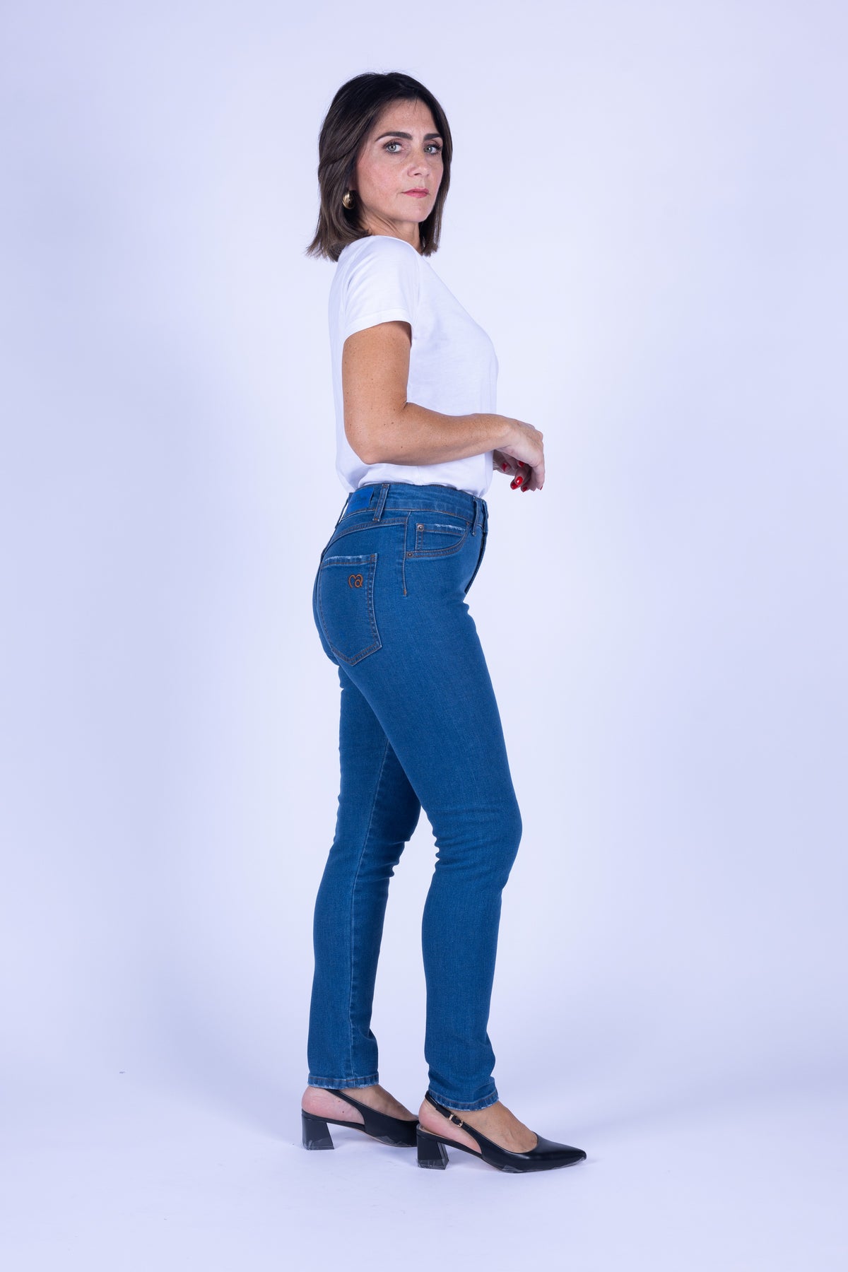 JEANS SKINNY MATTEFIT PUSH-UP COUTURE