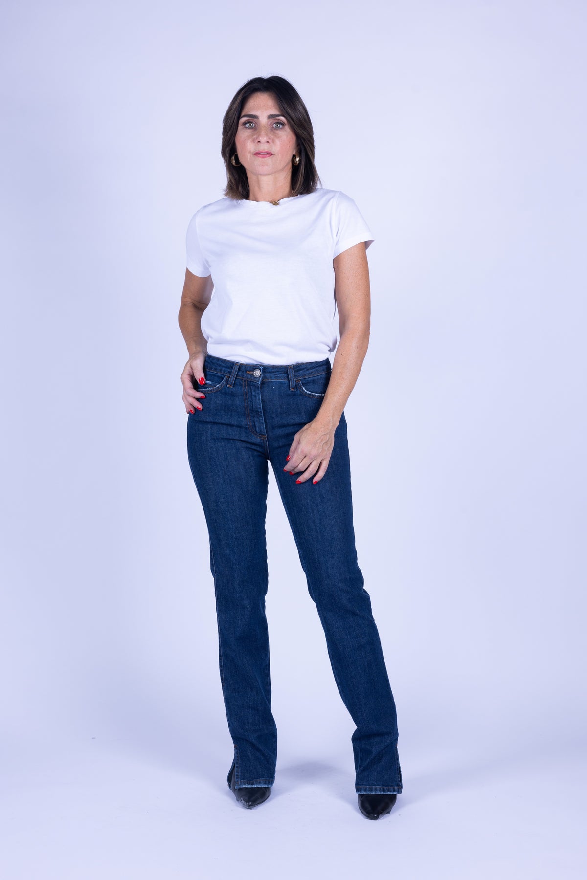 JEANS STRAIGHT PUSH UP SPACCO COUTURE